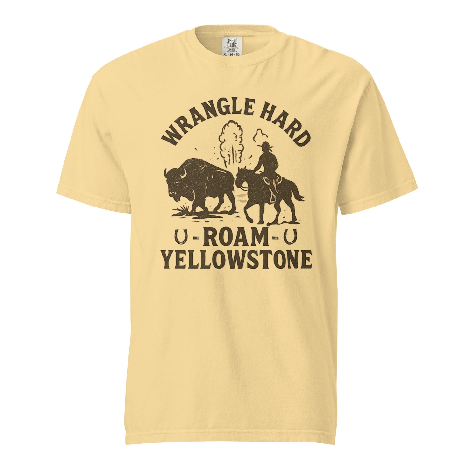 Roam Yellowstone Men's Heavyweight T-Shirt