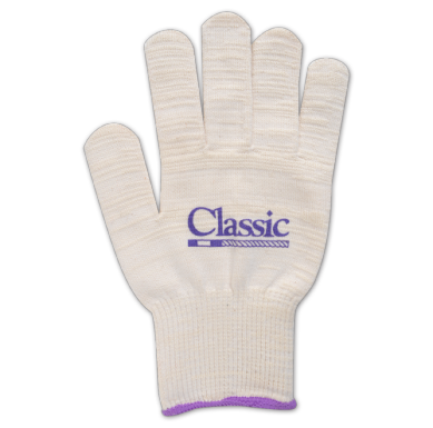 1- GLOVE - Cotton Deluxe Roping Gloves  - LARGE