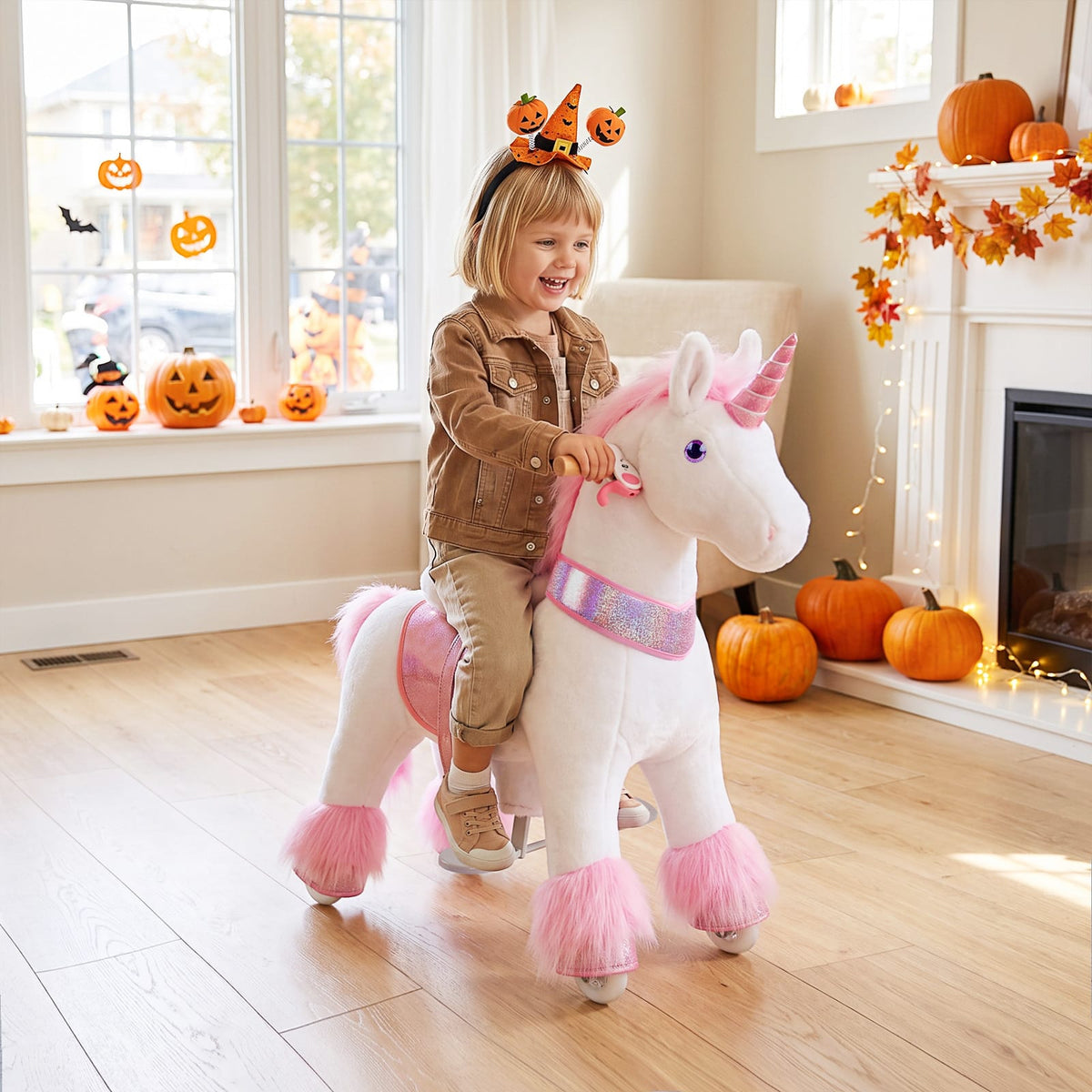 Model U® Unicorn Ride-On Toy Age 3–4 – Pink