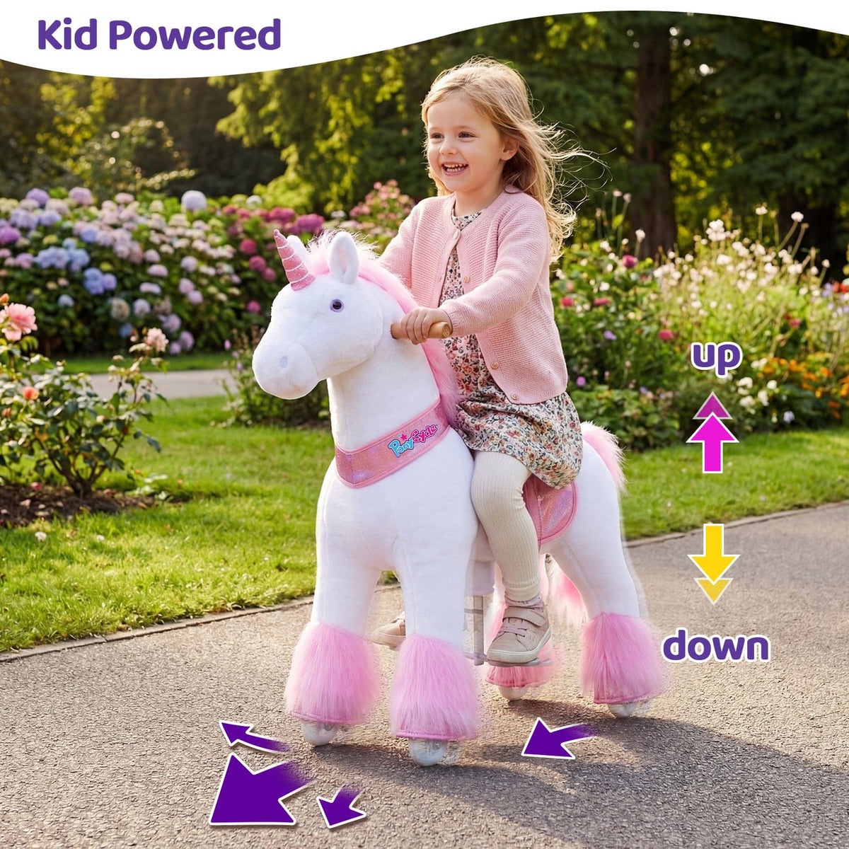 Model U® Unicorn Ride-On Toy Age 3–4 – Pink
