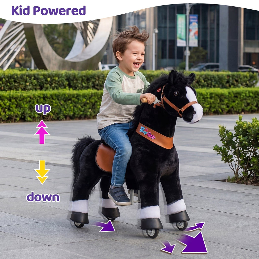 Model U® Horse Ride-On Toy Age 3–4 – Black