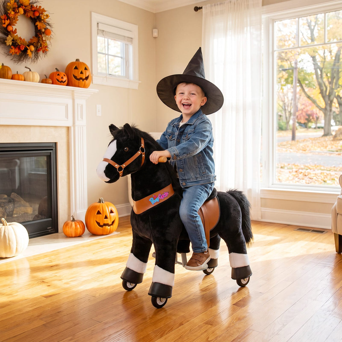 Model U® Horse Ride-On Toy Age 3–4 – Black