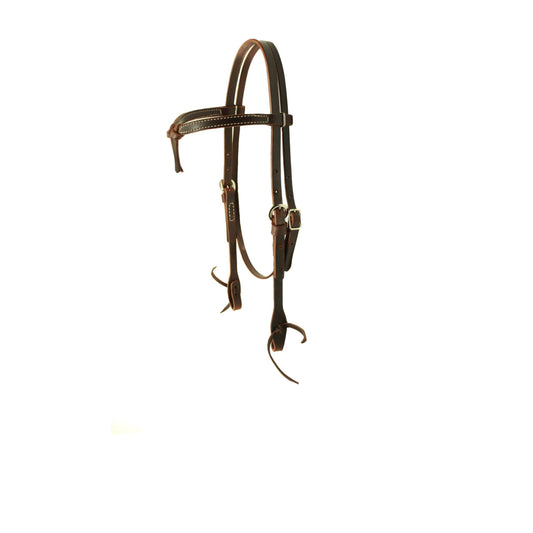 Knotted Brow Headstall