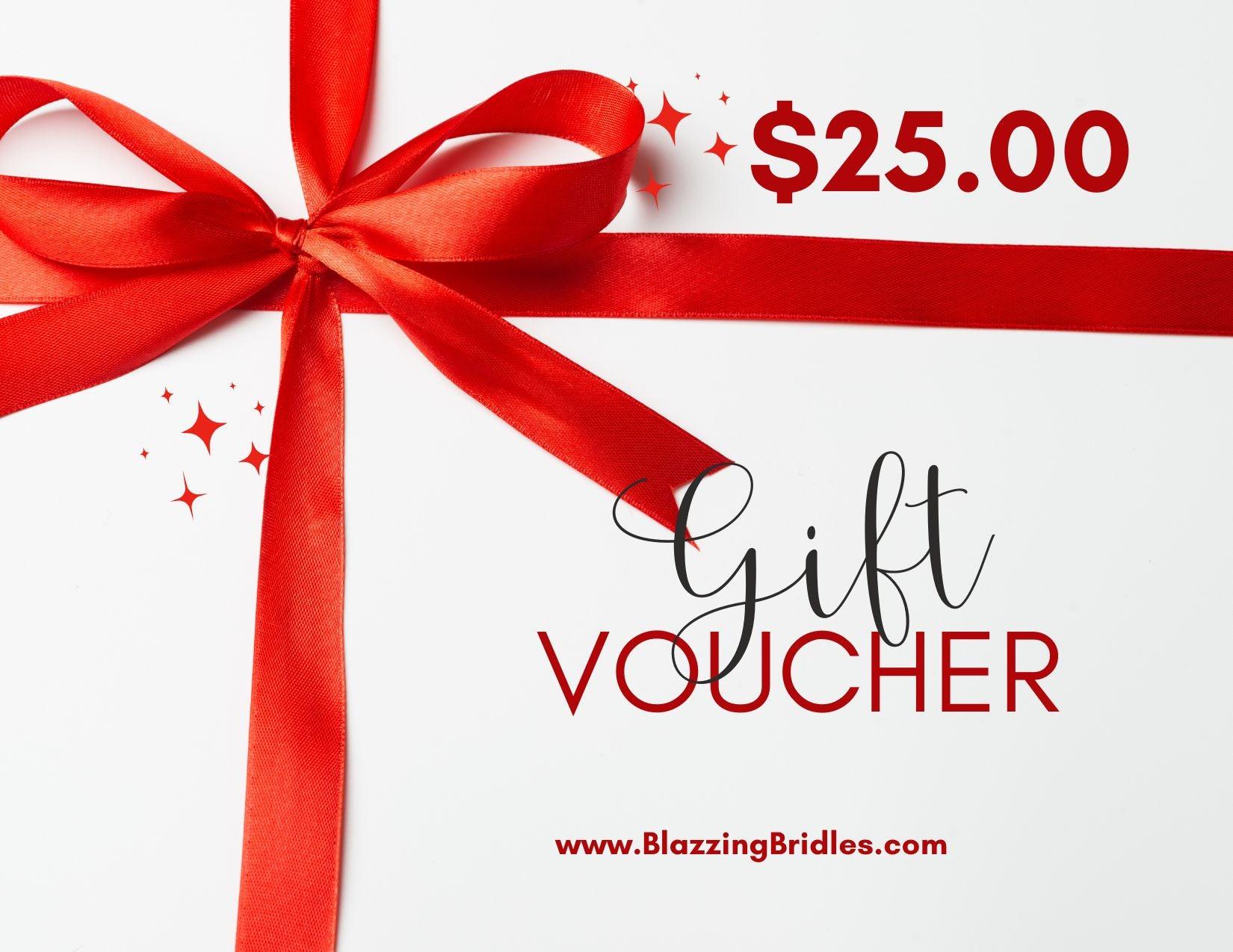 Blazzing Bridles Gift Card - Blazzing Bridles