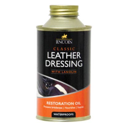 Lincoln Classic Leather Dressing - 500ml - Blazzing Bridles